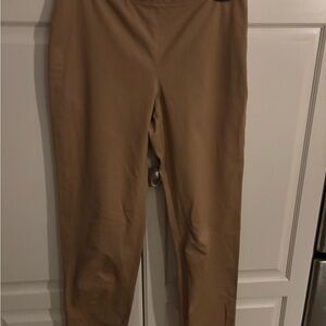 J. McLaughlin‎ Flat Front Side Zip Cotton Spandex Pants Size 2